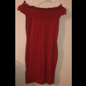 Off the shoulder dress